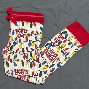 Lazy Ones “Lights Out” Christmas pajama pants.